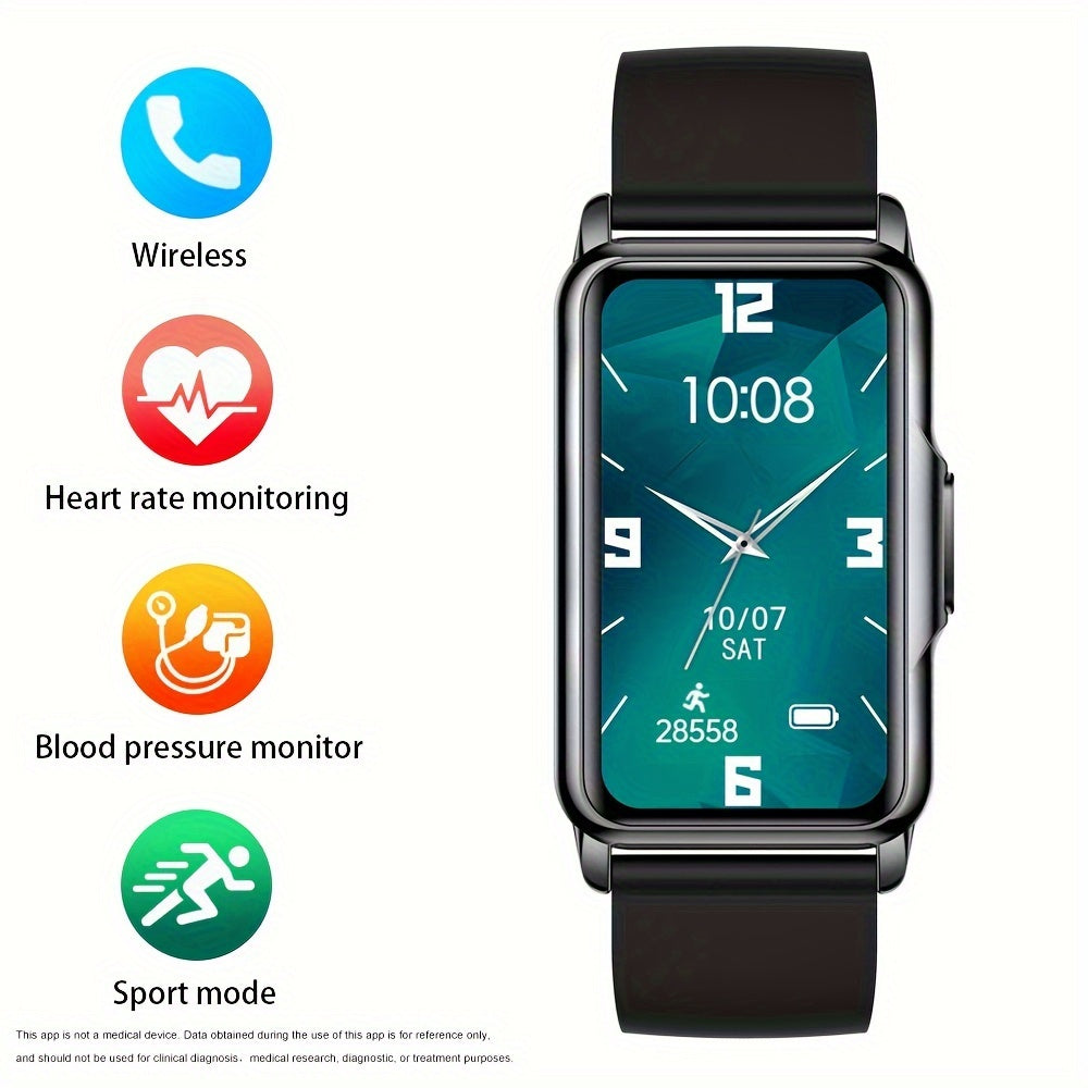 1pc Smart Watch, 20+ Sports Modes, Sleep, Weather, Alarm Clock, Information Reminder, Sedentary Reminder, Drinking Water Reminder, Raise The Wrist To Light Up The Screen, Remote Control Camera, Female Menstrual Cycle Reminder