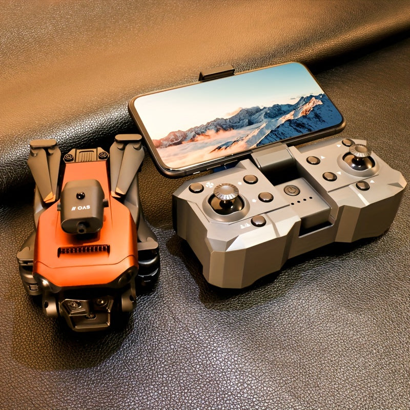 K6 Max Foldable 5-Camera Drone: Beginner-Friendly, Customizable Routes, Obstacle Avoidance, Christmas/Halloween/Thanksgiving Gift