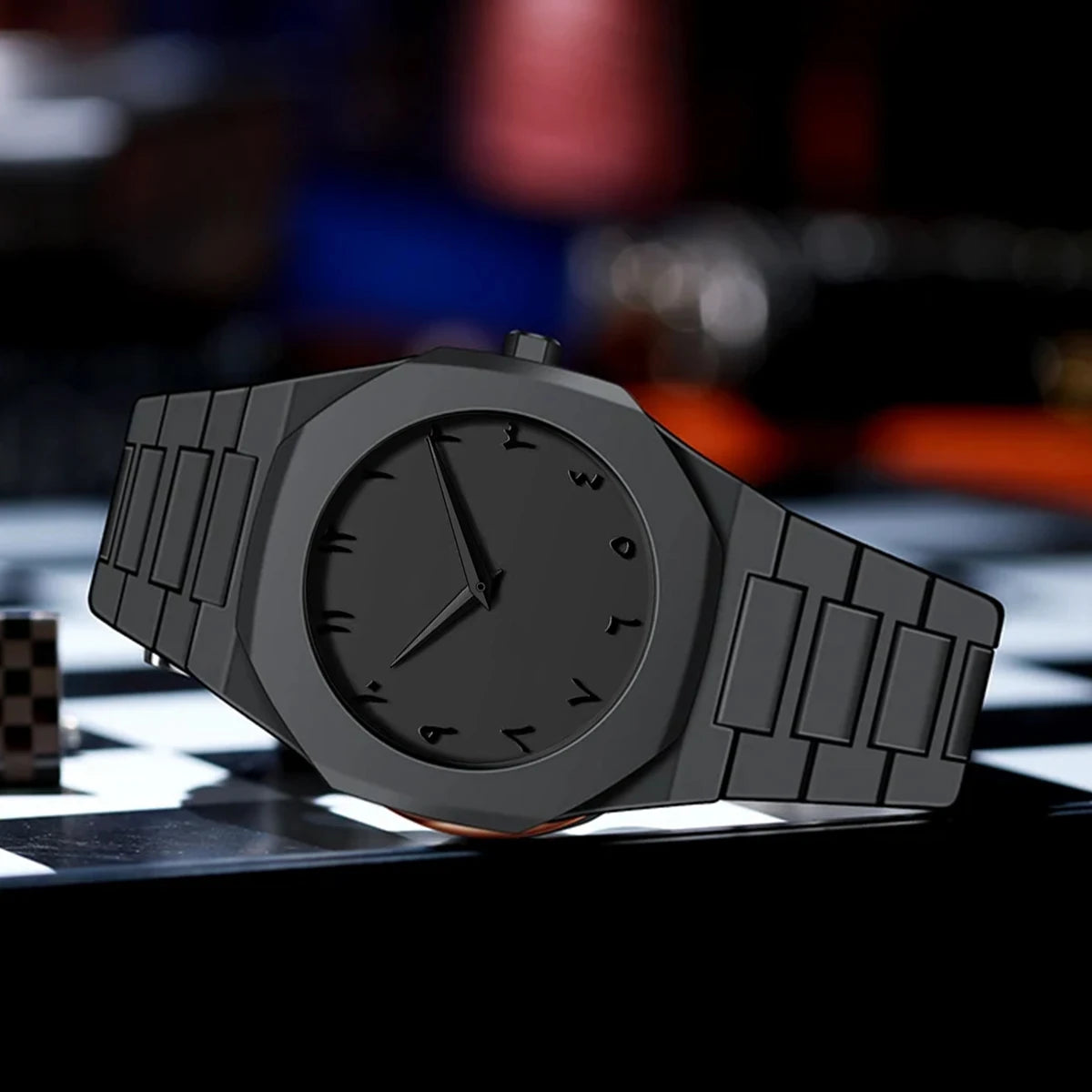 2025 New Modern Simple Creative Sports and Leisure Watch Creative Design Waterproof Quartz Movement Energy Watches Gift for Men