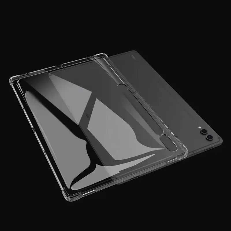 For Samsung Galaxy Tab S10 Ultra 14.6 inch 2024 Protective Case SM-X920 X926B Thickened Soft Airbag Clear Funda TPU Tablet Shell