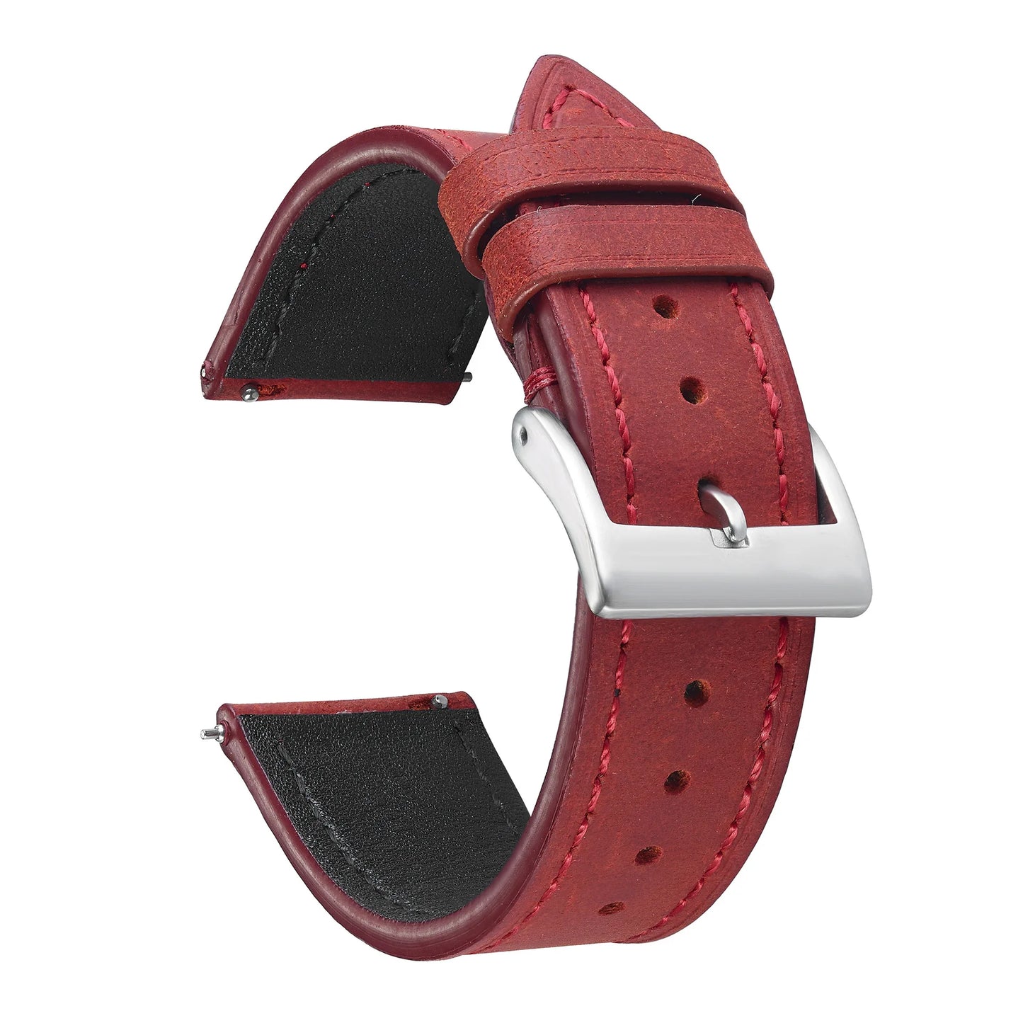 Vintage Watch Strap Quick Release 18mm 19mm 20mm 21mm 22mm Cowhide Watchband Smart Watch Strap Accessories BraceletZ106