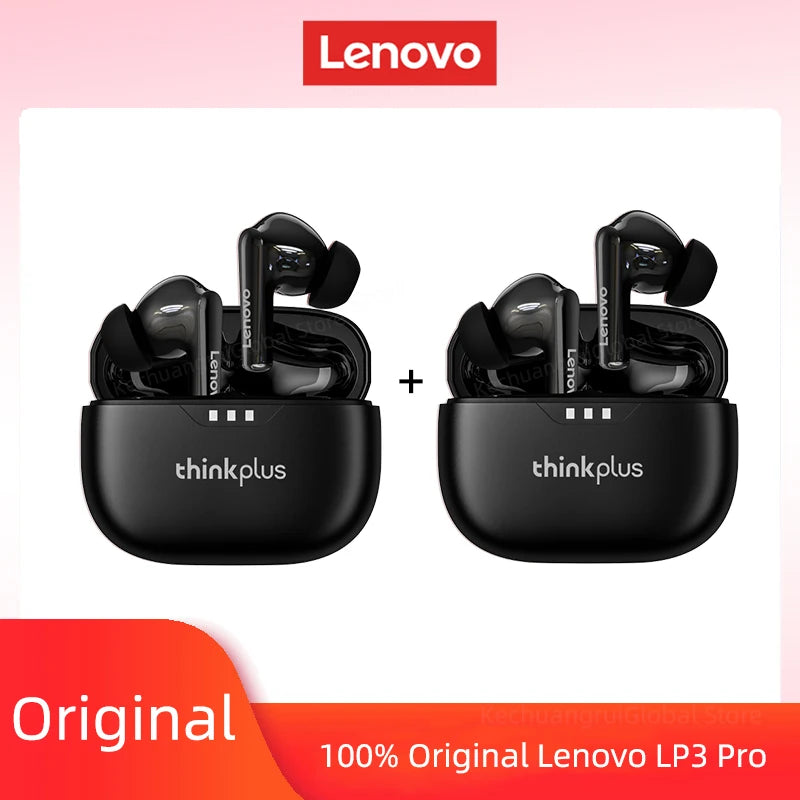2025 Original Lenovo Earphone Wireless Bluetooth 5.3 Headphones HiFi Stereo Noise Reduction Sport Earbuds Touch Control New Gift