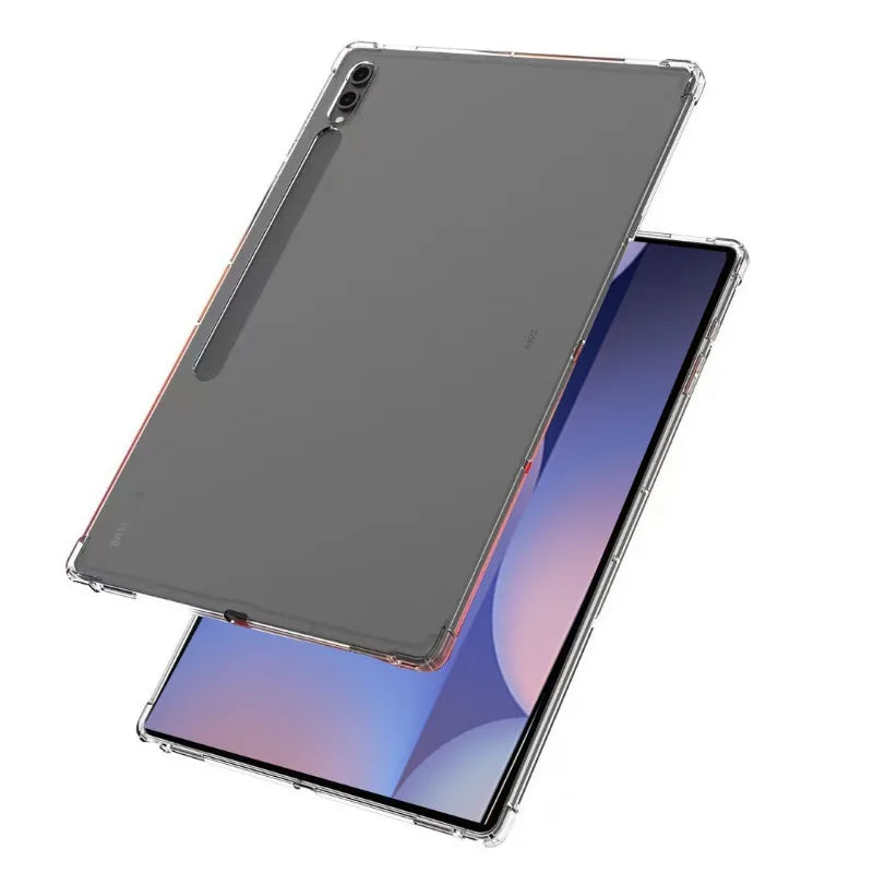 For Samsung Galaxy Tab S10 Ultra 14.6 inch 2024 Protective Case SM-X920 X926B Thickened Soft Airbag Clear Funda TPU Tablet Shell