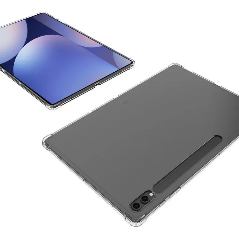 For Samsung Galaxy Tab S10 Ultra 14.6 inch 2024 Protective Case SM-X920 X926B Thickened Soft Airbag Clear Funda TPU Tablet Shell