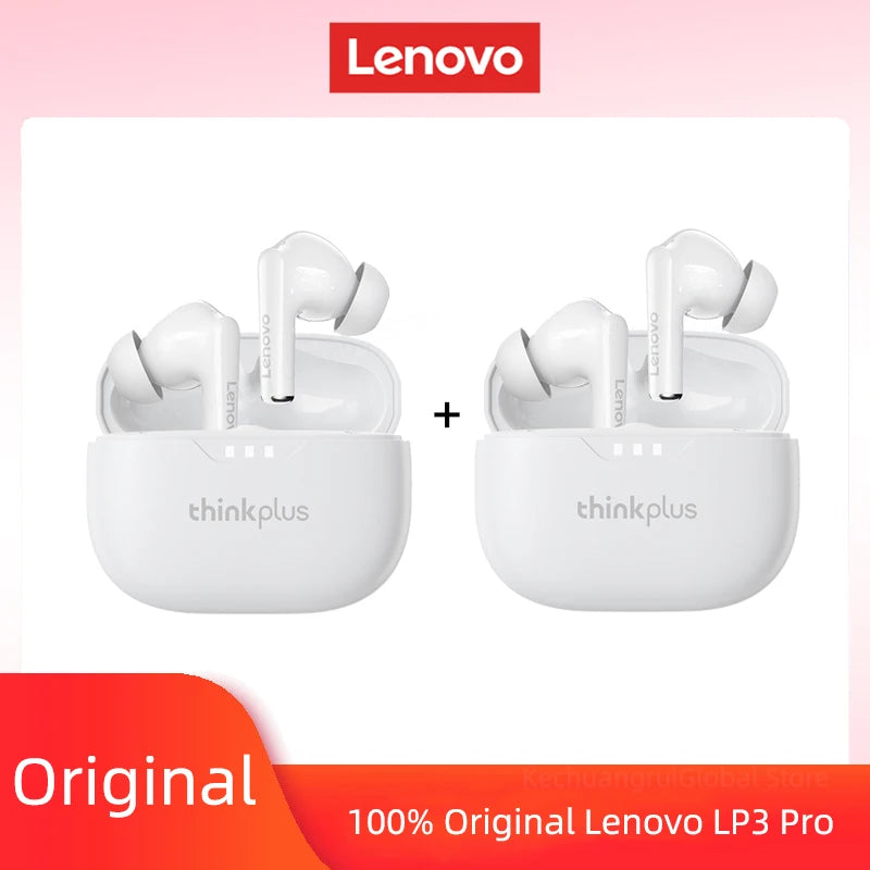 2025 Original Lenovo Earphone Wireless Bluetooth 5.3 Headphones HiFi Stereo Noise Reduction Sport Earbuds Touch Control New Gift