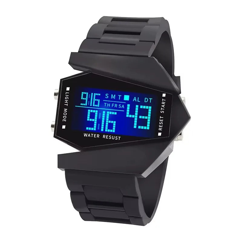 Men digit Watch Sports Luminous Multifunctional Fighter Couple Watch Children Student Watches Women Fashion Wristwatches