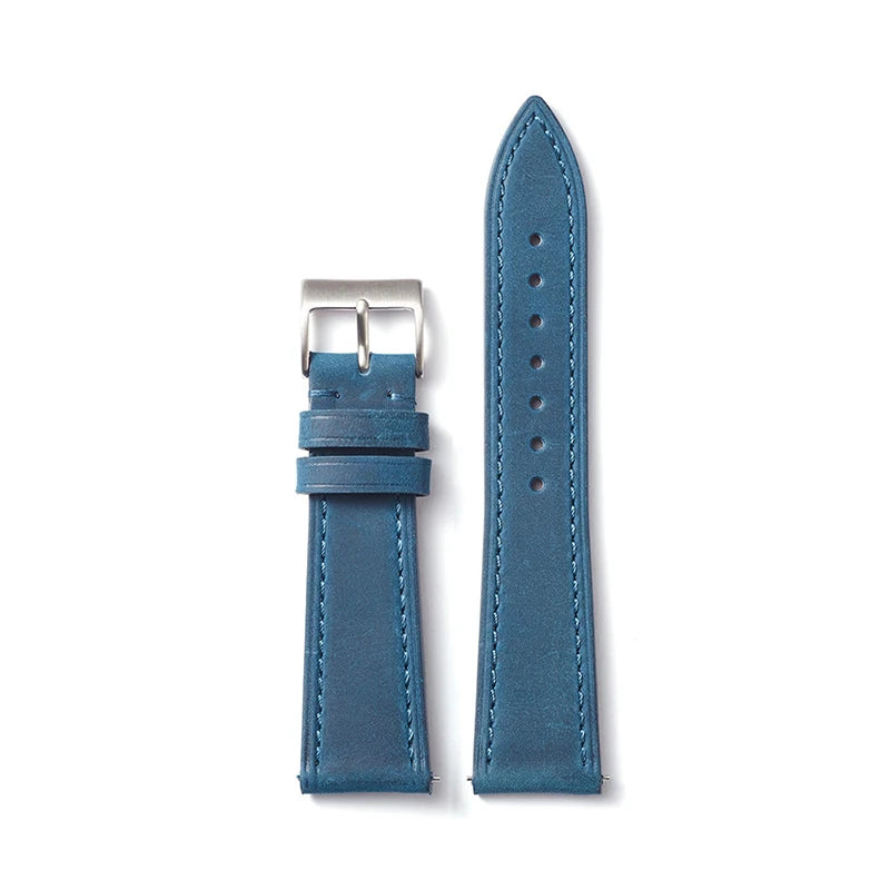 Vintage Watch Strap Quick Release 18mm 19mm 20mm 21mm 22mm Cowhide Watchband Smart Watch Strap Accessories BraceletZ106