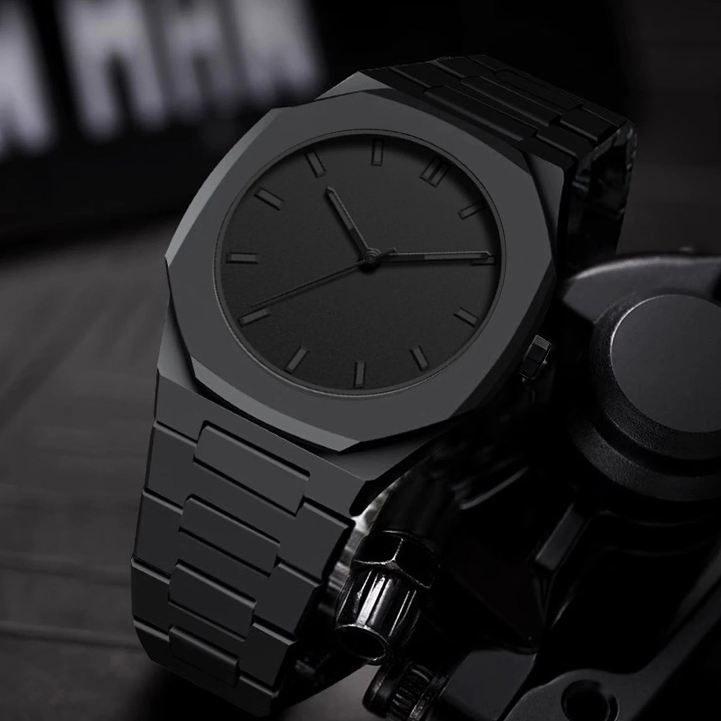 2025 New Modern Simple Creative Sports and Leisure Watch Creative Design Waterproof Quartz Movement Energy Watches Gift for Men