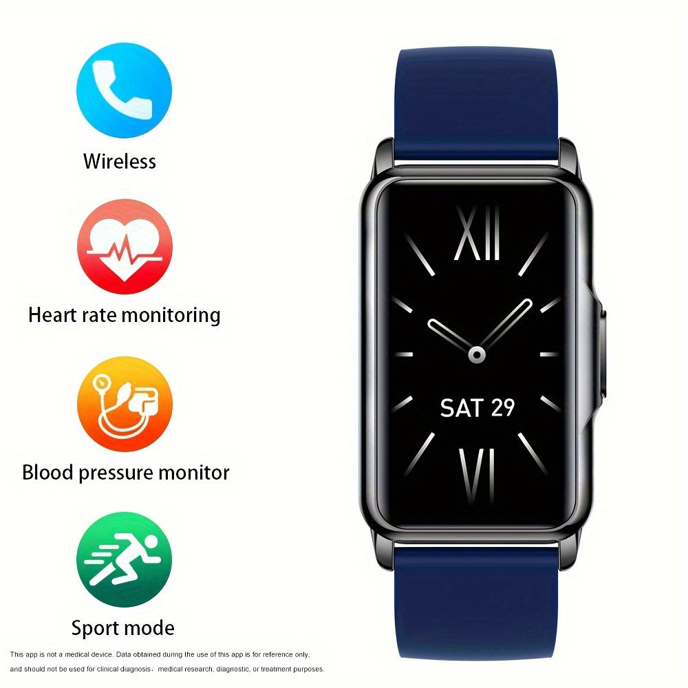 1pc Smart Watch, 20+ Sports Modes, Sleep, Weather, Alarm Clock, Information Reminder, Sedentary Reminder, Drinking Water Reminder, Raise The Wrist To Light Up The Screen, Remote Control Camera, Female Menstrual Cycle Reminder
