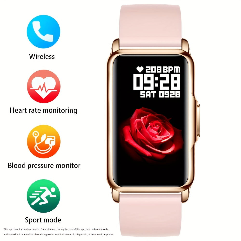 1pc Smart Watch, 20+ Sports Modes, Sleep, Weather, Alarm Clock, Information Reminder, Sedentary Reminder, Drinking Water Reminder, Raise The Wrist To Light Up The Screen, Remote Control Camera, Female Menstrual Cycle Reminder