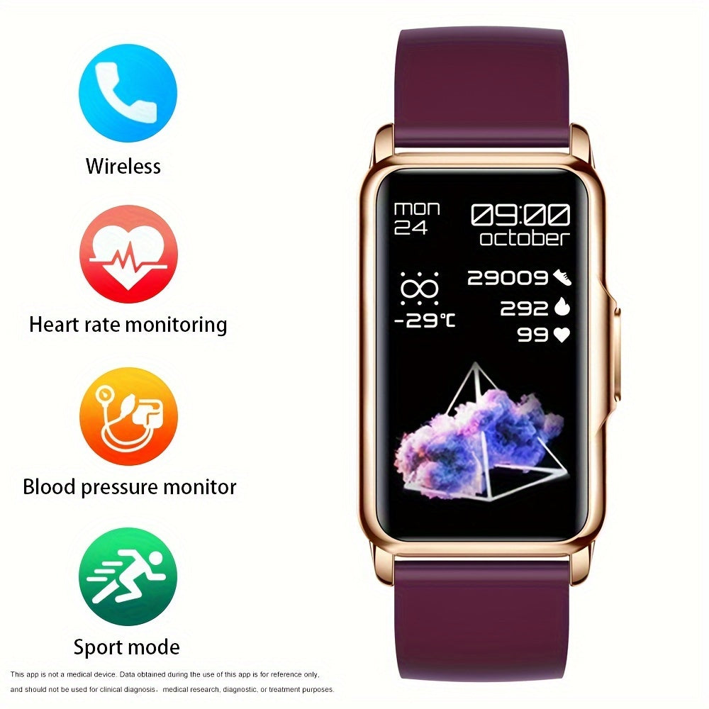 1pc Smart Watch, 20+ Sports Modes, Sleep, Weather, Alarm Clock, Information Reminder, Sedentary Reminder, Drinking Water Reminder, Raise The Wrist To Light Up The Screen, Remote Control Camera, Female Menstrual Cycle Reminder