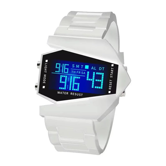 Men digit Watch Sports Luminous Multifunctional Fighter Couple Watch Children Student Watches Women Fashion Wristwatches