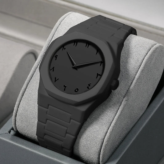 2025 New Modern Simple Creative Sports and Leisure Watch Creative Design Waterproof Quartz Movement Energy Watches Gift for Men